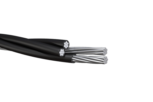 Quadruplex Service Drop Cable