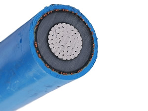 6/10kV 8.7/15kV 12/20kV 18/30kV AL/XLPE/CWS/PVC Single Core Power Cable(NA2XSY Cable)
